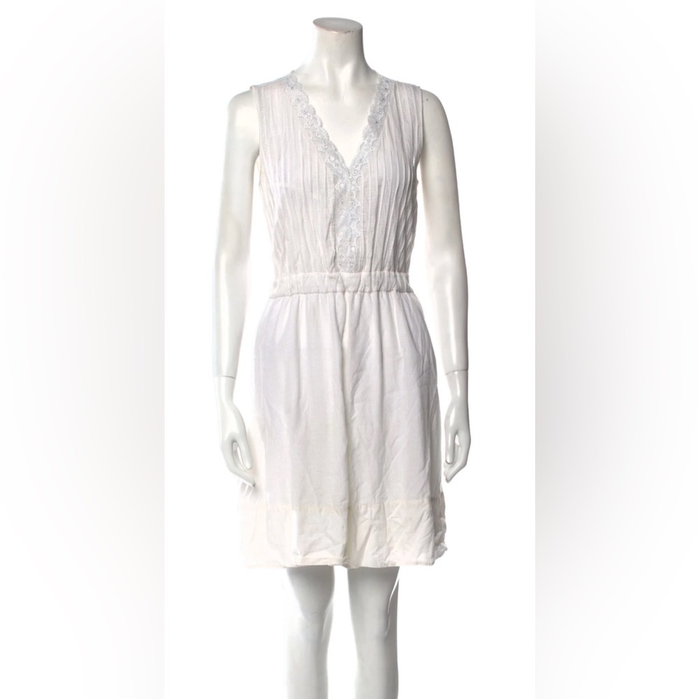 Diane Von Furstenberg Shilo White Sleeveless White Dress NEW Size 8